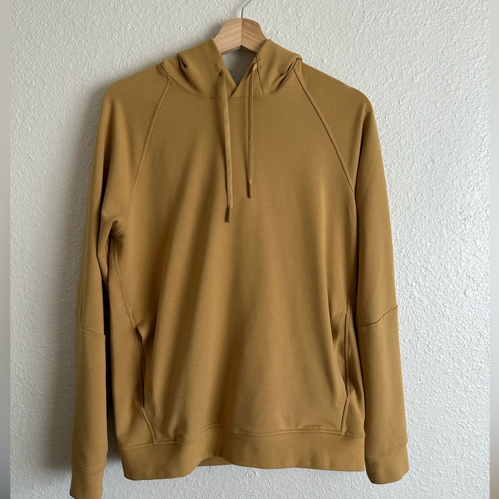 Lululemon City Sweat Pullover Hoodie in Mustard Yellow